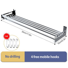 Load image into Gallery viewer, Stainless Steel Storage Hanging Shelf Kitchen Shelf for Storage Organizer Wall Shelf Spice Rack
