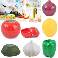 Load image into Gallery viewer, kitchen Vegetables Fruits Containers Crisper Onion Garlic Pepper Tomato Lemon Plastic Refrigerator
